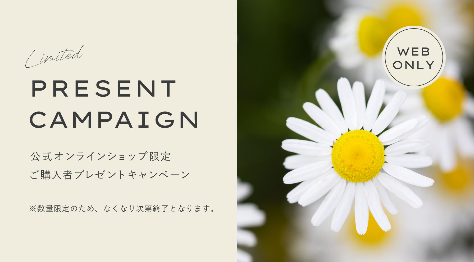 公式オンラインショップ限定ご購入者プレゼントキャンペーン｜Jurlique 